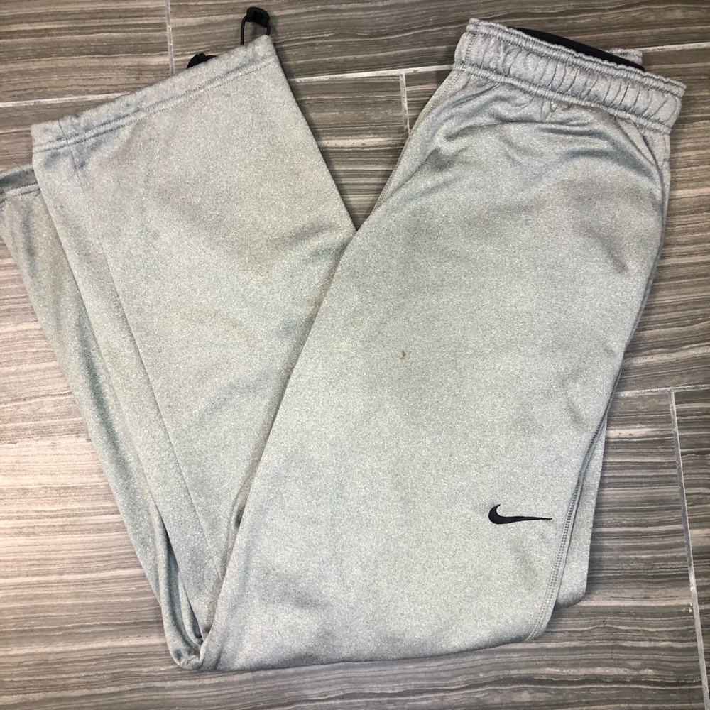 🔥Nike Men's Fleece Therma Fit Sweat Pants Gray